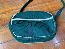 Comprar Bandolera Morral Verde Musgo (33) Tira Corta Con Bolsillos Verde Musgo Floreado Negro Verde Oscuro