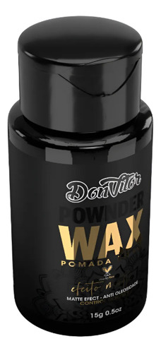Kit Pomada Modeladora Em Pó Efeito Matte Seco Natural 9un