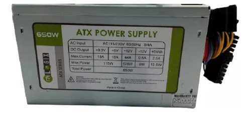 Fuente De Poder Atx Power Supply 20/24 Pines