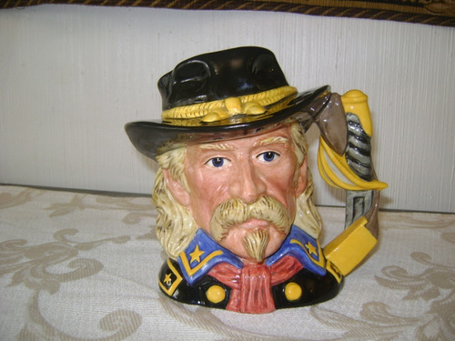 Antigua Jarra Royal Doulton General Custer Grande Ed Limitad