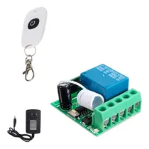 Comprar Receptor Inalámbrico 1 Rele Control Remoto 315mhz Y Fuente