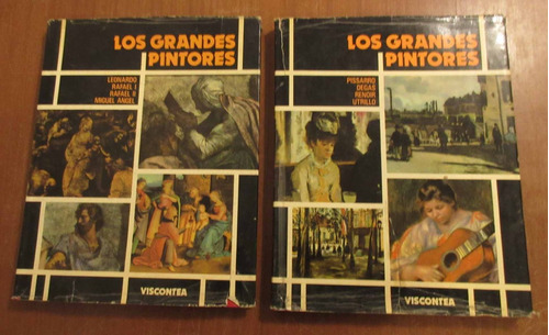 Lote 2 Libros Arte Pintura Los Grandes Pintores Viscontea