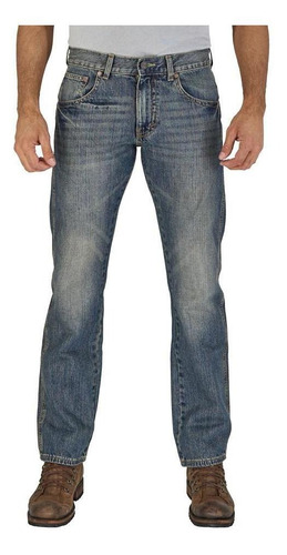 Imagen 1 de 6 de Jeans Vaquero Wrangler Hombre Retro Slimstraight Zdk