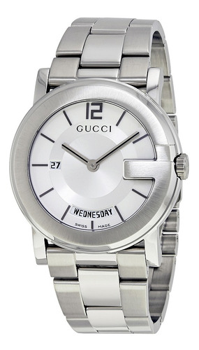 Gucci G-reloj 101g De Acero Reloj Para Hombre Ya101306