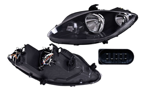 Faro Izquierdo Seat Leon P/halogeno 2010 2011 2012 2013 Depo