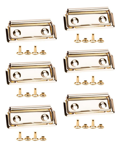 6x Clips Para Portapapeles Abrazadera De Portapapeles De