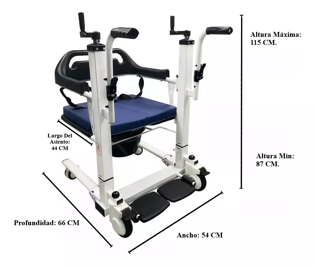 Segunda imagen para búsqueda de silla de transferencia