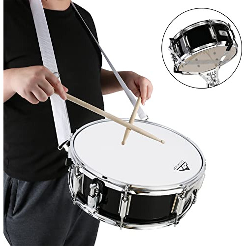 Eastrock Tambor De Caja De 14 X 5.5 Pulgadas Para Estudiante