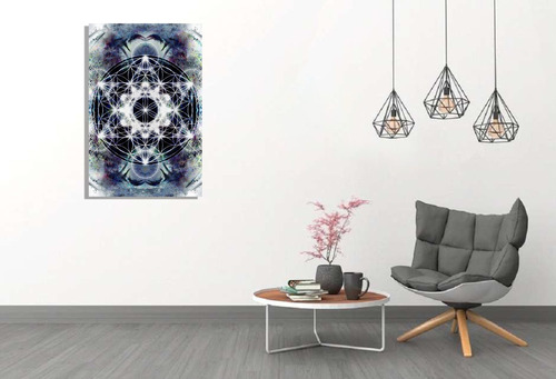 Cuadro Canvas Merkaba Abstracto 70x100cm