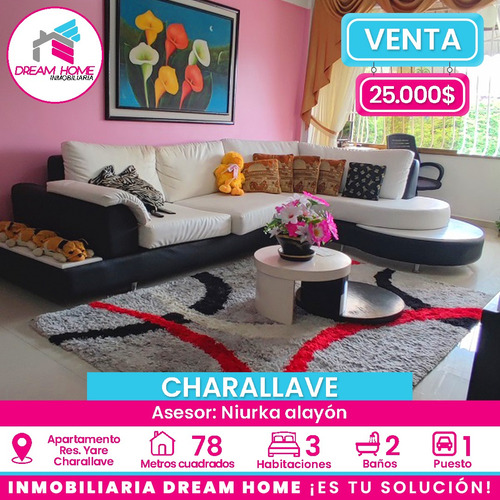 Apartamento En Venta Res. Yare, Charallave  Miranda