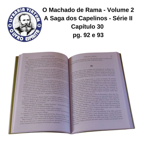 Imagem 3 de 3 de O Machado De Rama - Volume 2-a Saga Dos Capelinos-serie Ii