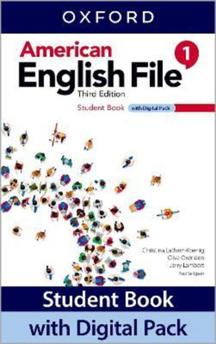 American English File 1 -     Student Book With Digital Pack