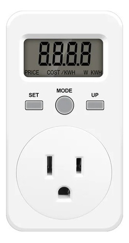 Medidor Energía Digital Socket 120v 16a Consumo Monitor Amps