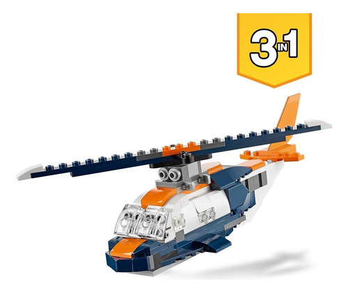 Lego 31126 Creator Avion Jet Supersonico 215 Pzs