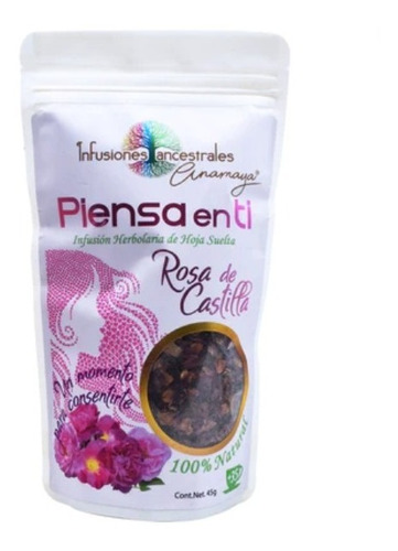 Infusión Herbolaria Rosa De Castilla Piensa En Ti 45g