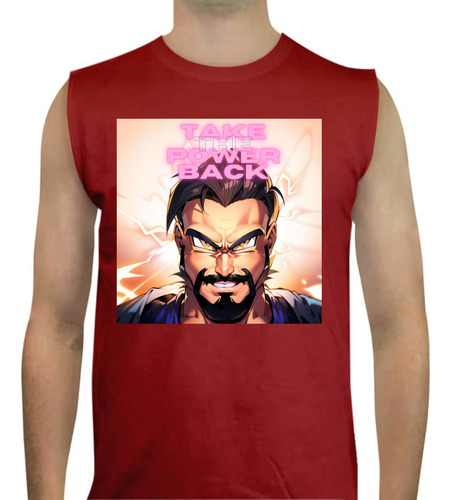 Playera Sin Mangas- Take The Power Back - Fuerza