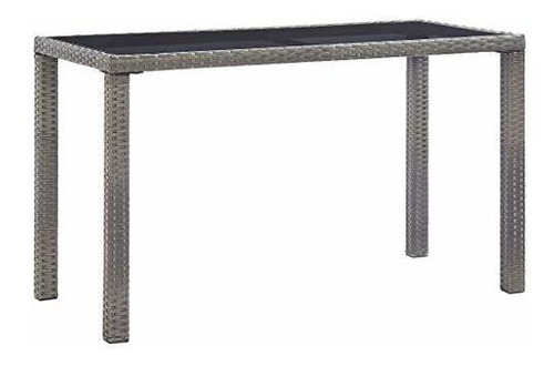 Festnight Mesa De Comedor Rectangular Con Mesa De Vidrio Tem