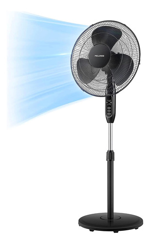 Pelonis 16 Control Remoto De Pedestal, Ventilador De Pie Osc