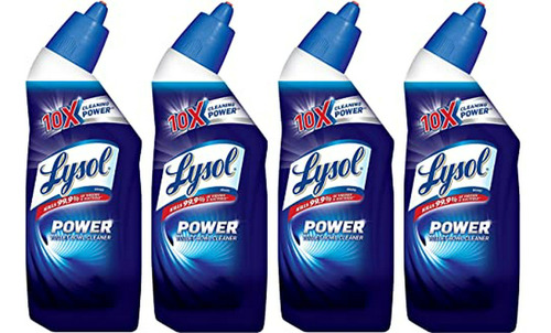 Limpiador De Inodoro Lysol Power, 10x Potencia De Limpieza 8