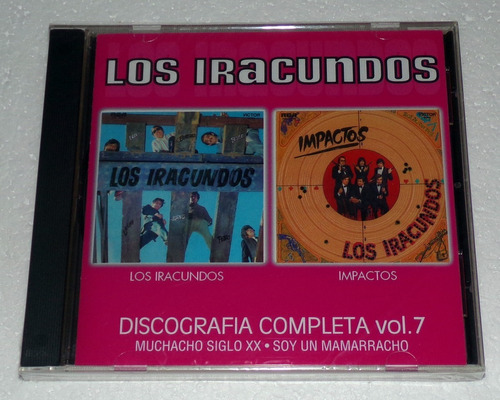 Los Iracundos Discografia Completa Vol. 7 Cd Sellado Kktus