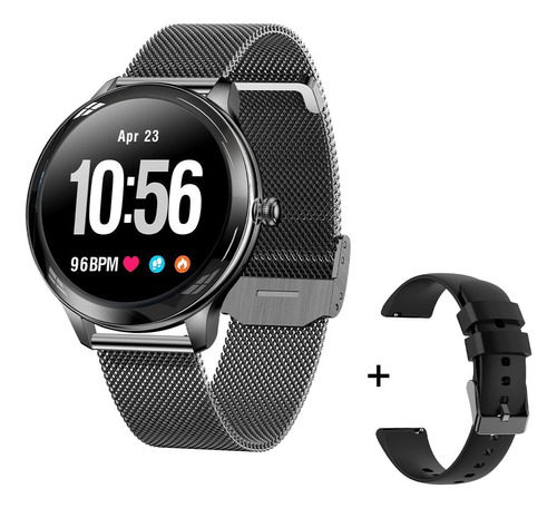 Reloj Smartwatch V33 Llamadas Cardio Spo2 Termómetro + Malla