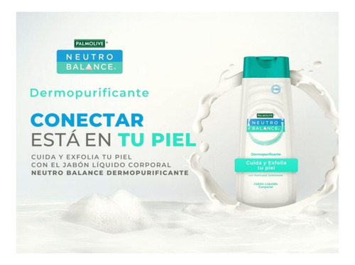 Palmolive Neutro Balance Dermopurificante, Jabón Líquido