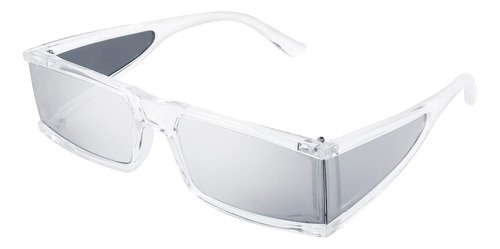 Feisedy Cool Futurista Rectangular Gafas De Sol Cyber ??homb