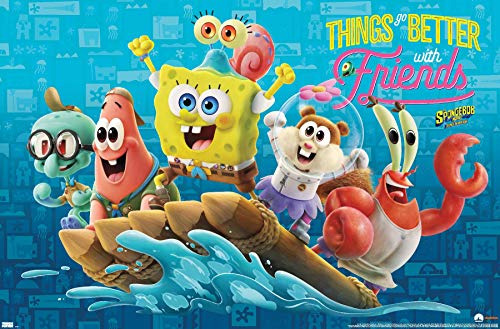 Pósteres Trends International Spongebob Movie: Sponge On The