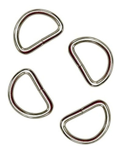 Tsj 50 Pack De Metal D Anillos Para Trabajo Pesado De 34 Pul