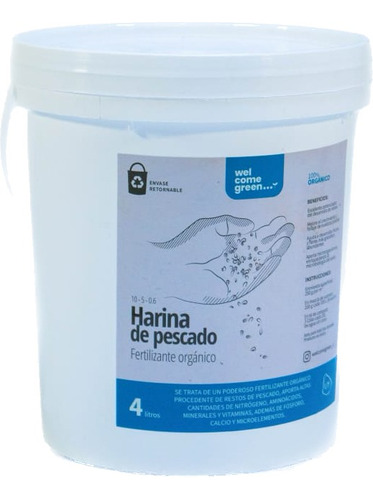 Harina De Pescado 4l