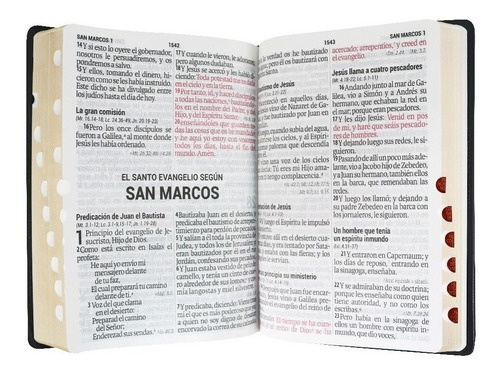 Imagen 4 de 7 de Biblia Reina Valera 1960 Letra Super Gigante Índice Negra