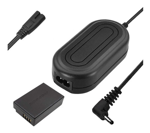 Adaptador Ca Ack-e18 E Dr-e17 Eos-m Canon Lp-e17 Mirrorless Cor Preto