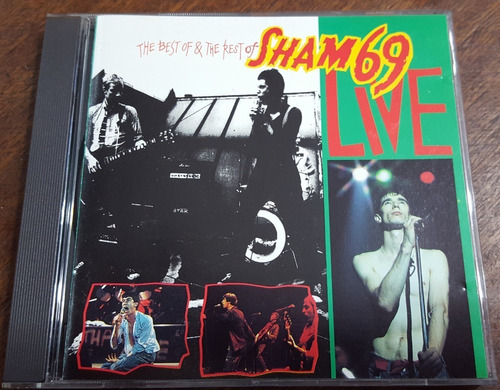 Sham 69 - Live The Best & The Rest Of Cd Ramones Uk Subs Gbh