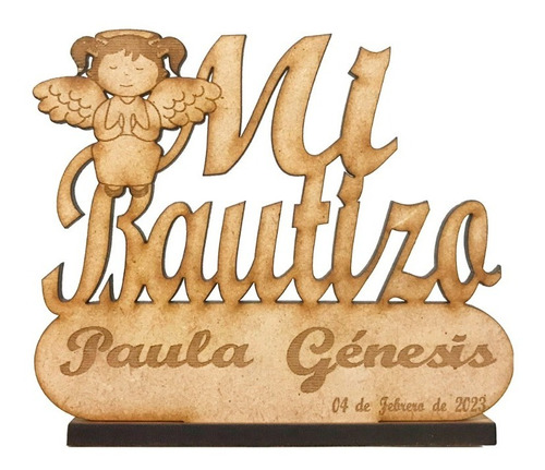 Servilleteros De Bautizo Personalizado 25 Pz