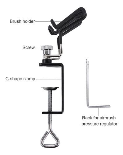 Soporte Universal Para Aerógrafo Soporte De Mesa Abrazadera