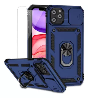 Funda Para iPhone 11 Pro Con Cubierta De Lente De Cámara, De