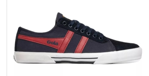 Zapatillas Gola Super Quarter - Marino/bordo