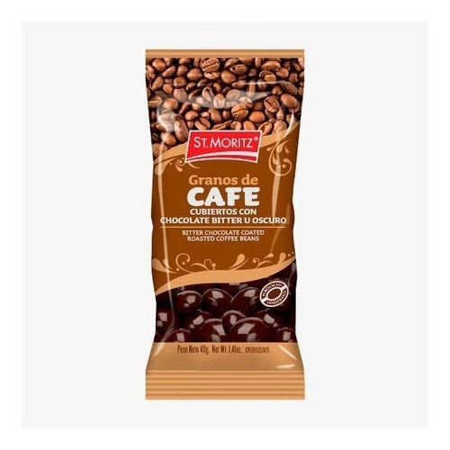 Chocolate Grageado Café 12 Unidades De 40gr