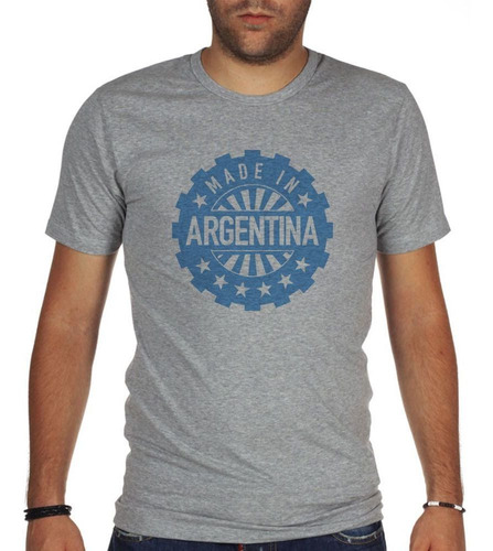 Remera De Hombre Argentina Made Simbolo Cultura