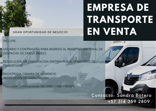 Venta De Empresa De Servicio Especial Lista Para Operar