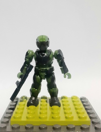 Mega Bloks Minifigura Unsc Verde Halo 