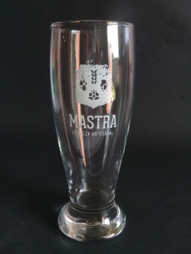 Vaso De Cerveza Artesanal Mastra De 0,3l Imperdible.//