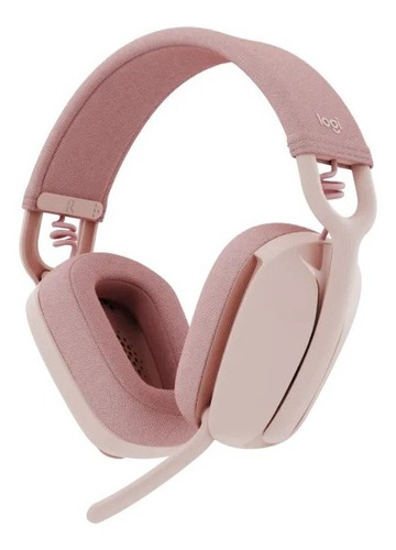 Audifono Logitech Zone Vibe 100 Bluetooth Color Rosado