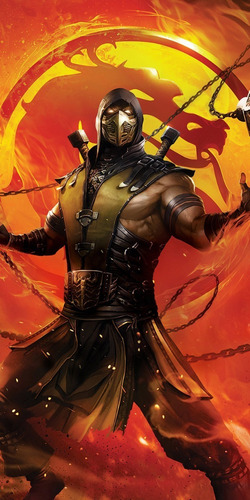 Poster Lona Vinilica Uv - Mortal Kombat