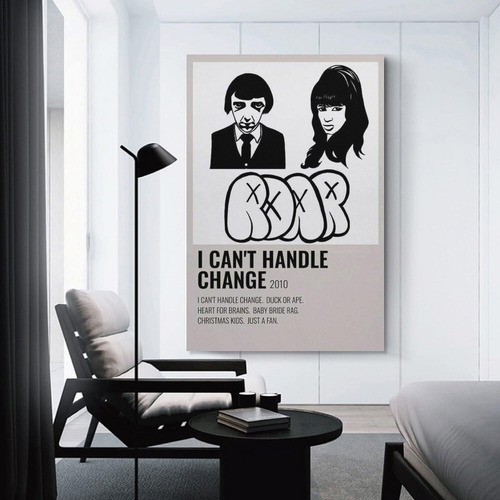 Vaiza I Can't Handle Change - R.o.a.r Canvas Poster Wall