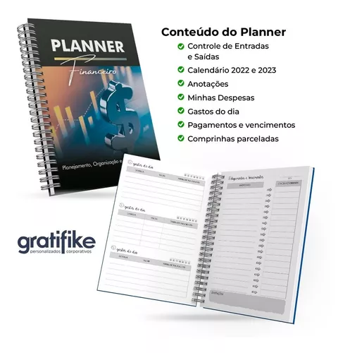 Fisioterapia Agenda Profissional, Bloco Anamnese + Planner