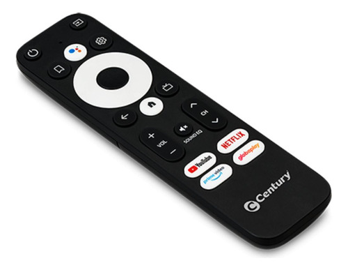 Receptor Smart Tv Android Ct-atv01 Century Preto Padrão