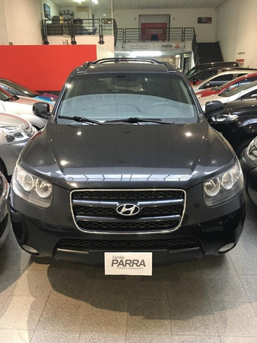 Hyundai Santa Fe 2.7 V6 7as Pre A - 2008 - Negro