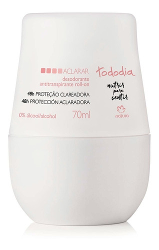 Natura Desodorante Roll-on Aclarar Feminino 70ml