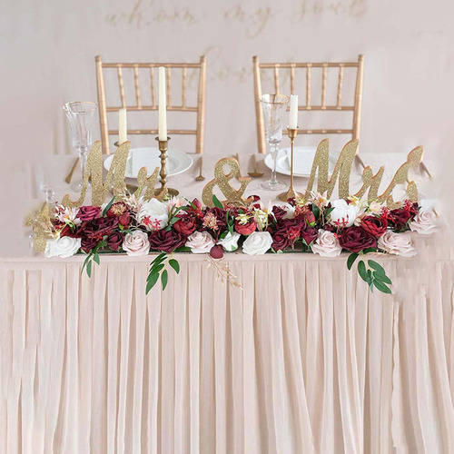 Botín Floral Con Flores Para Arreglos De Mesa Y Decoraciones